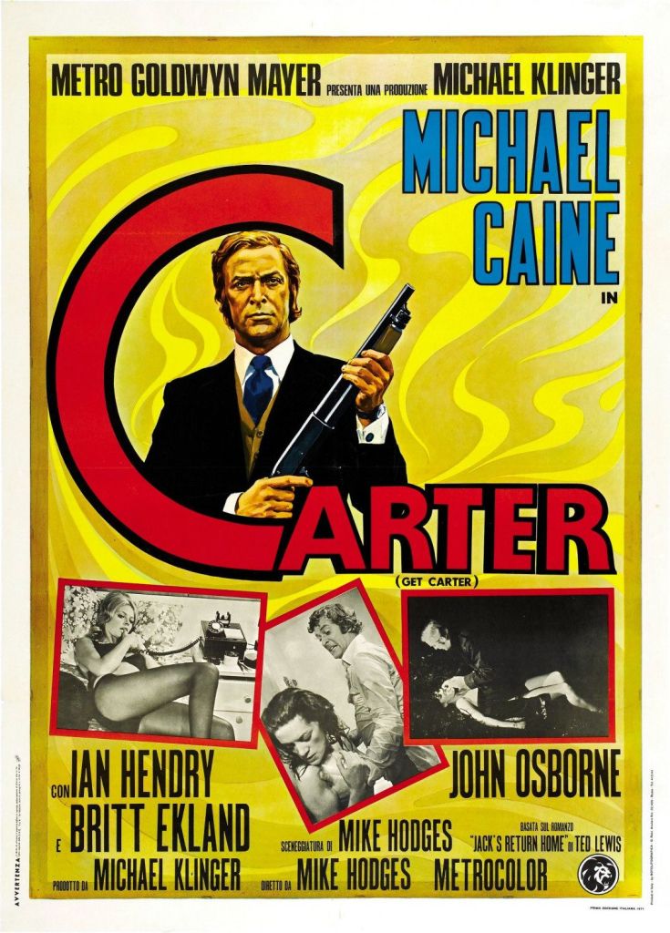 Get Carter movie poster version 1